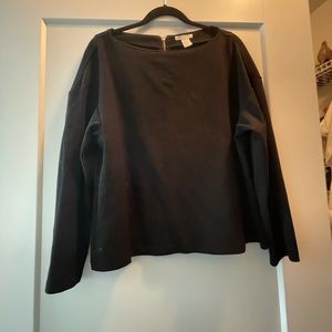 H&M Black Sweater Shirt